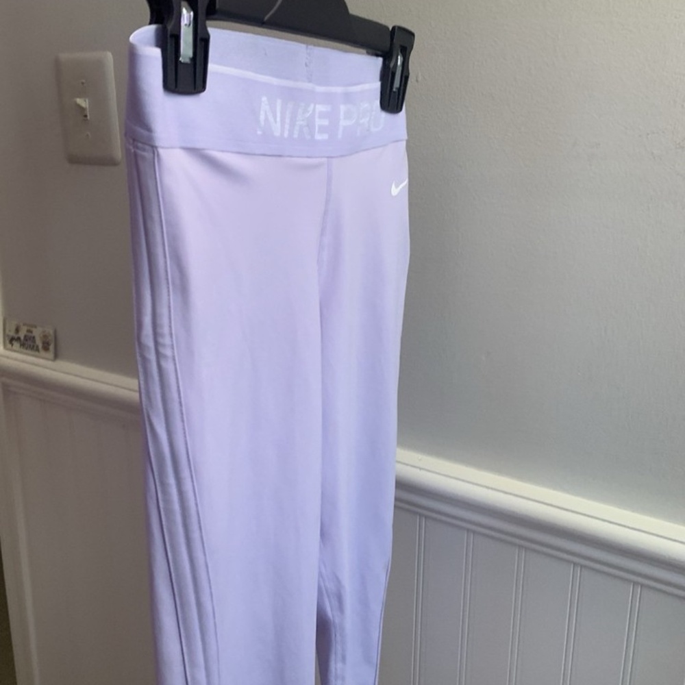 NIKE PRO Meta Training Compression Tight Women’s Small Lavender Mist DRI-FIT